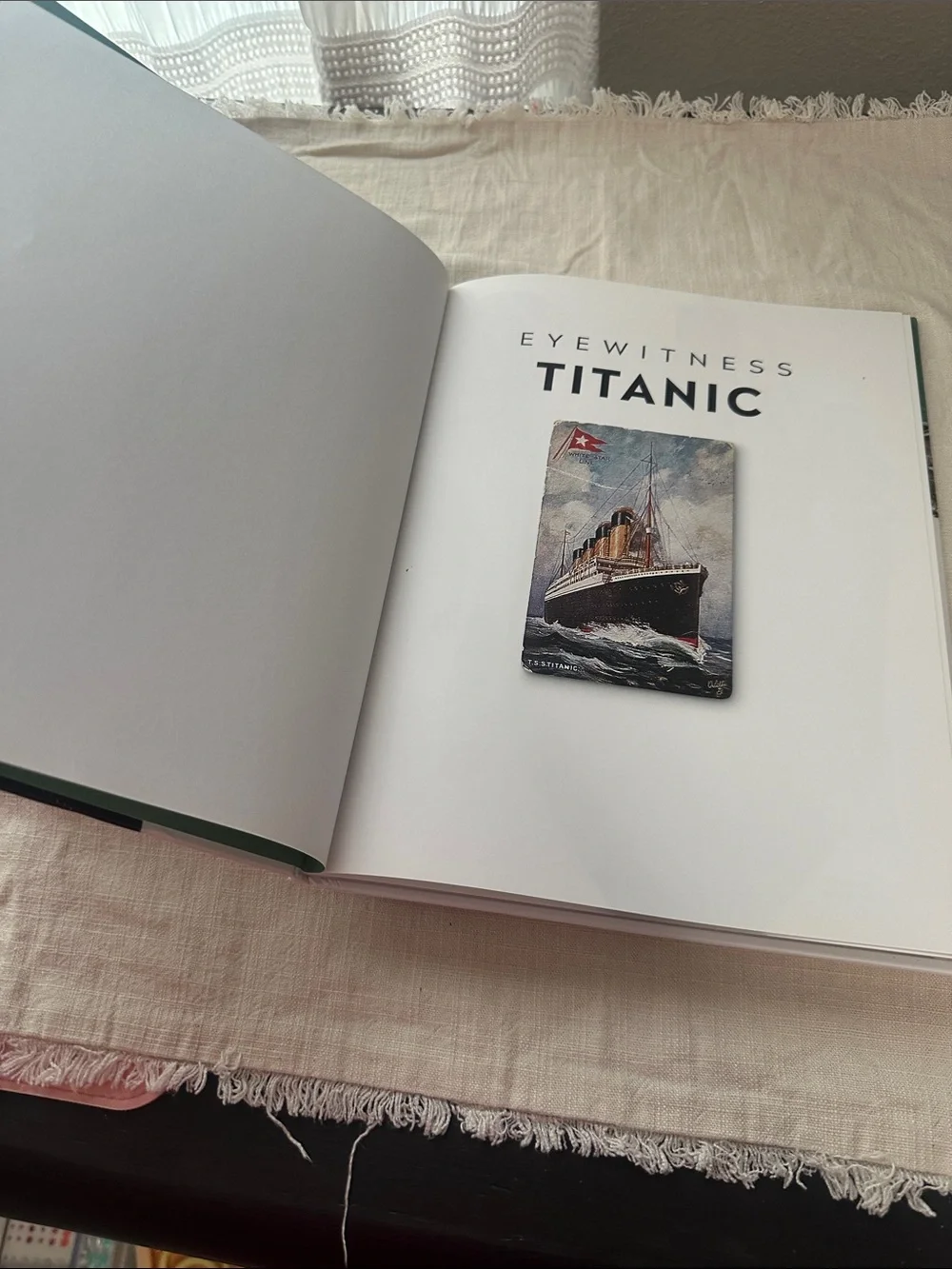DK Eyewitness Titanic Book - Green & White HardCover NEW